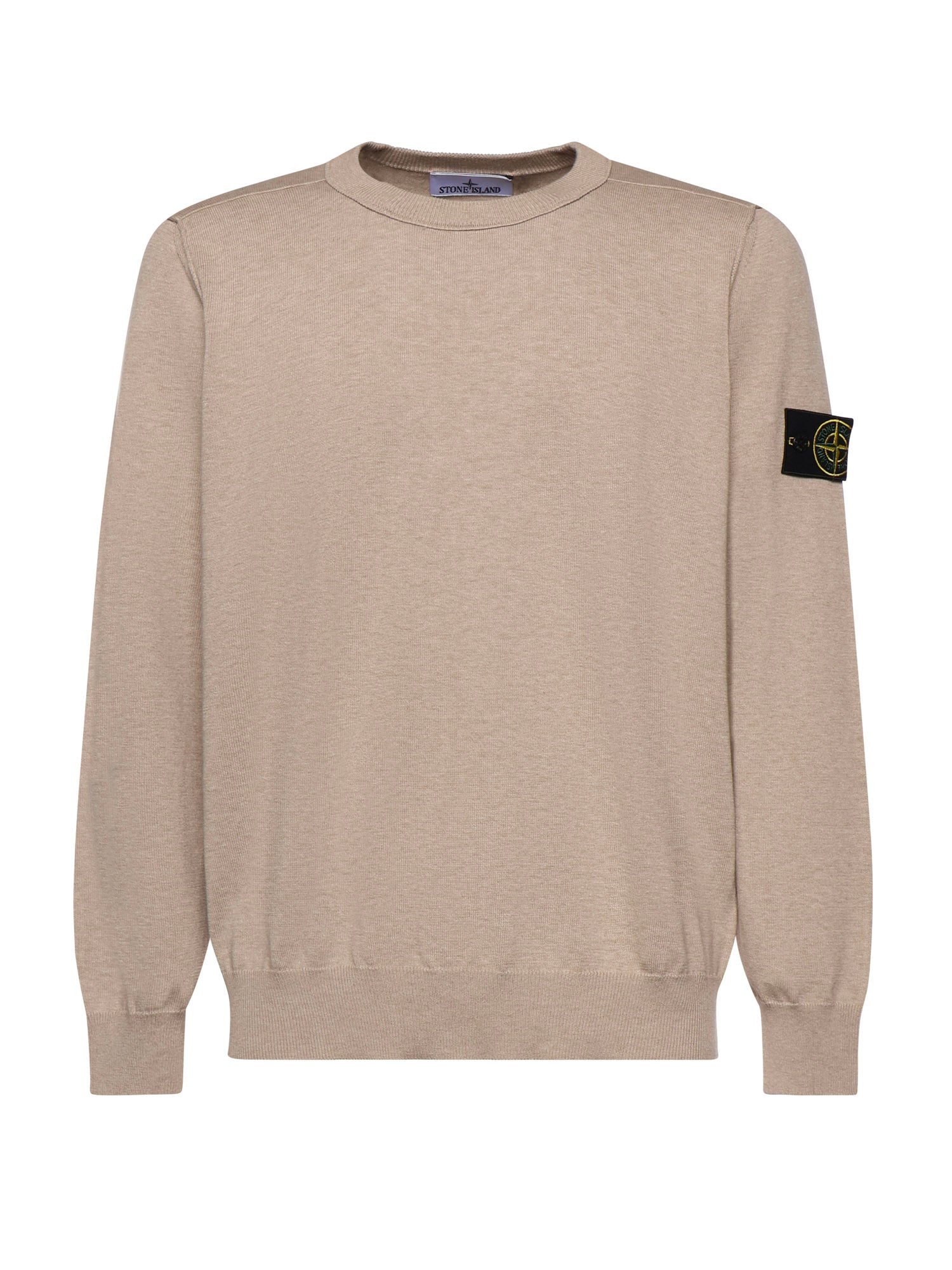 Maglione in cotone con logo L1S155100053 S00B2V0M9A STONE ISLAND 