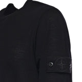 Maglione girocollo in lana con logo L1S155100074 S00FCV0029 STONE ISLAND 
