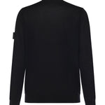 Maglione girocollo in lana con logo L1S155100074 S00FCV0029 STONE ISLAND 