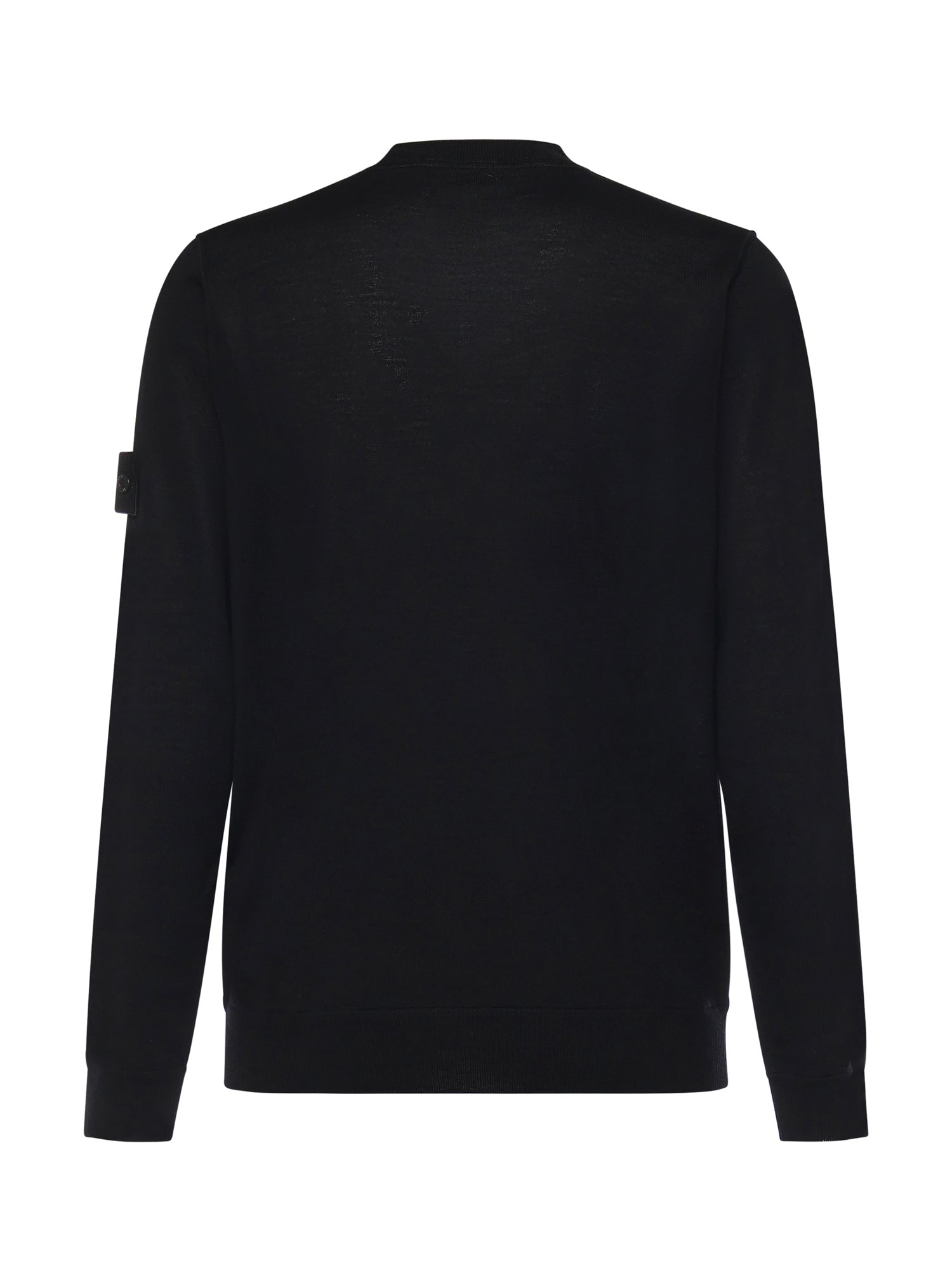 Maglione girocollo in lana con logo L1S155100074 S00FCV0029 STONE ISLAND 