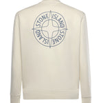 Felpa in cotone con stampa 'Outline Compass' L1S156100001 S0283V0093 STONE ISLAND 