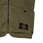 Gilet in cotone con logo L1S156100007 S0184V015G STONE ISLAND 