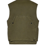 Gilet in cotone con logo L1S156100007 S0184V015G STONE ISLAND 