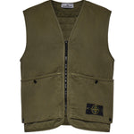 Gilet in cotone con logo L1S156100007 S0184V015G STONE ISLAND 