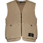 Gilet in cotone con logo L1S156100007 S0184V019A STONE ISLAND 