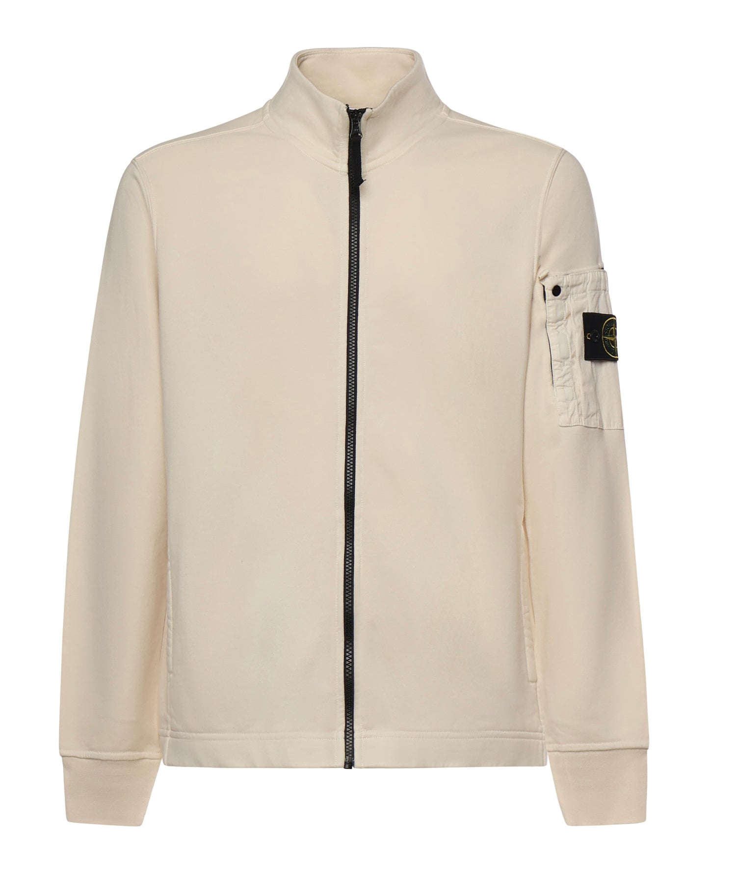Track jacket in felpa di cotone L1S156100018 S0410V0093 STONE ISLAND 