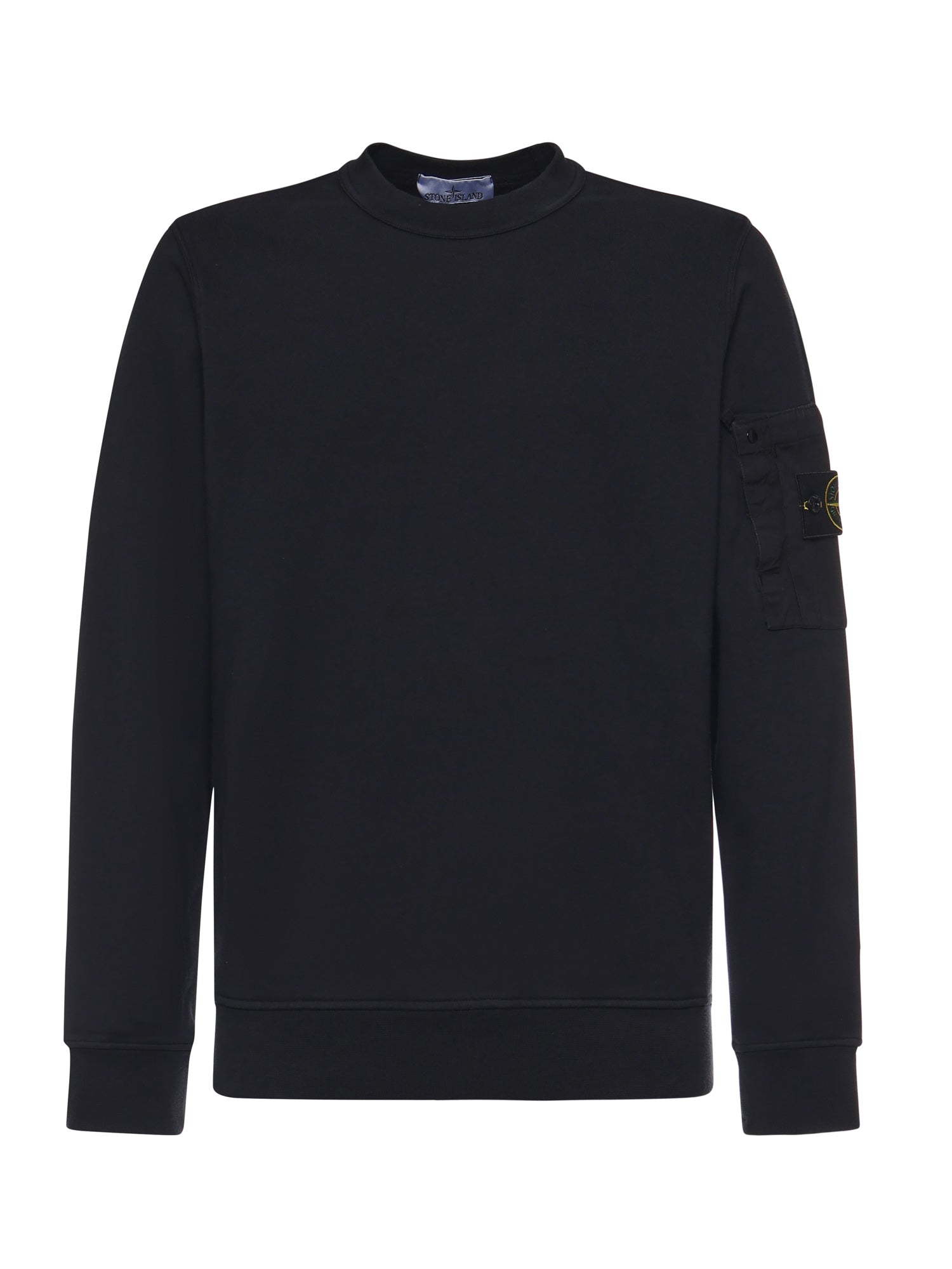 Felpa in cotone con logo L1S156100019 S0410V0020 STONE ISLAND 