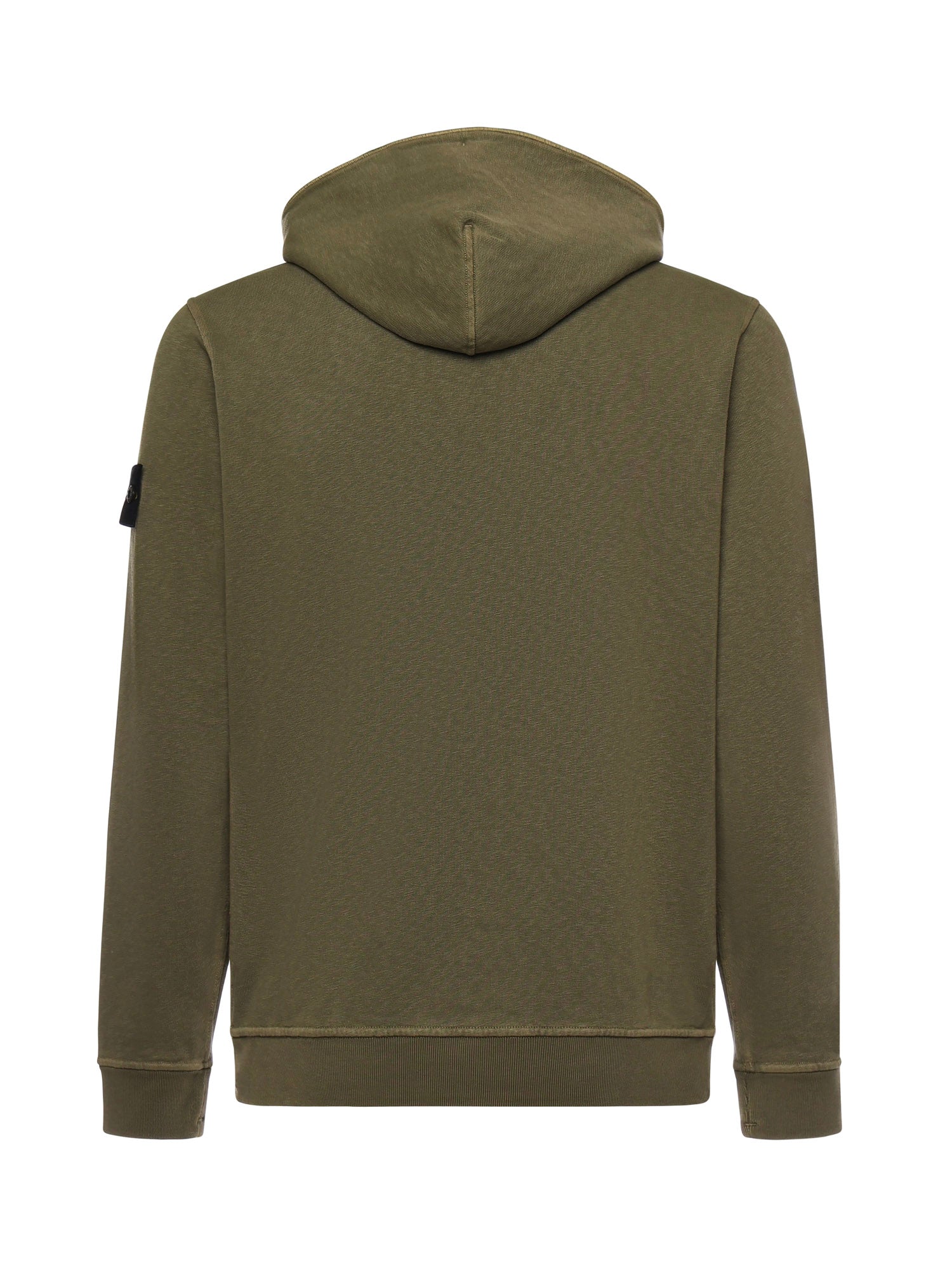 Felpa con cappuccio in cotone malfilé L1S156100031 S0060V0141 STONE ISLAND 