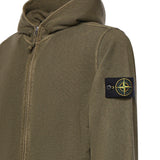 Felpa in cotone malfilé con logo L1S156100032 S0060V015G STONE ISLAND 