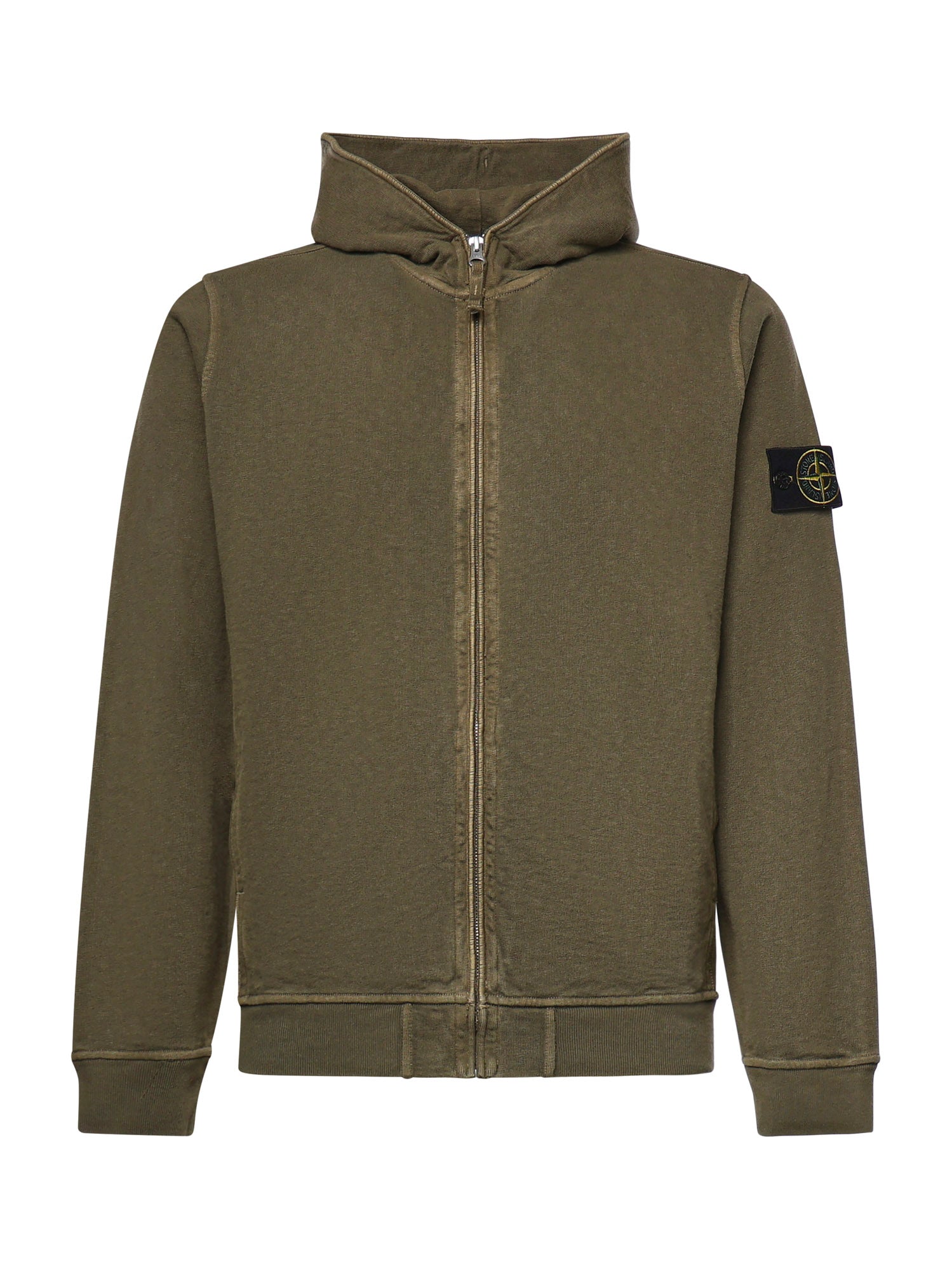 Felpa in cotone malfilé con logo L1S156100032 S0060V015G STONE ISLAND 