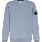 Felpa in cotone malfilé con logo L1S156100034 S0060V0124 STONE ISLAND 