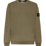 Felpa in cotone malfilé con logo L1S156100034 S0060V015G STONE ISLAND 