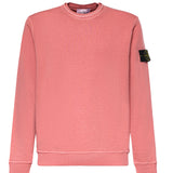 Felpa in cotone malfilé con logo L1S156100034 S0060V018G STONE ISLAND 