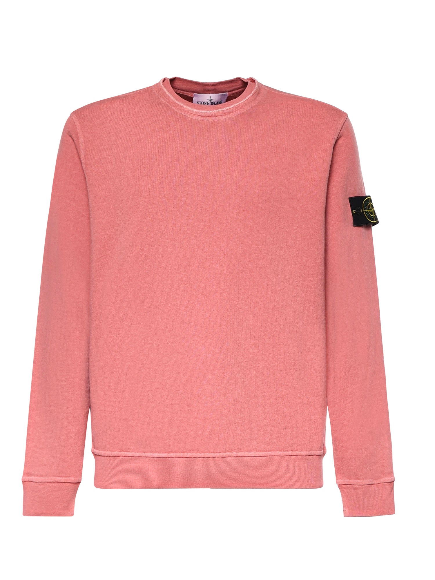 Felpa in cotone malfilé con logo L1S156100034 S0060V018G STONE ISLAND 