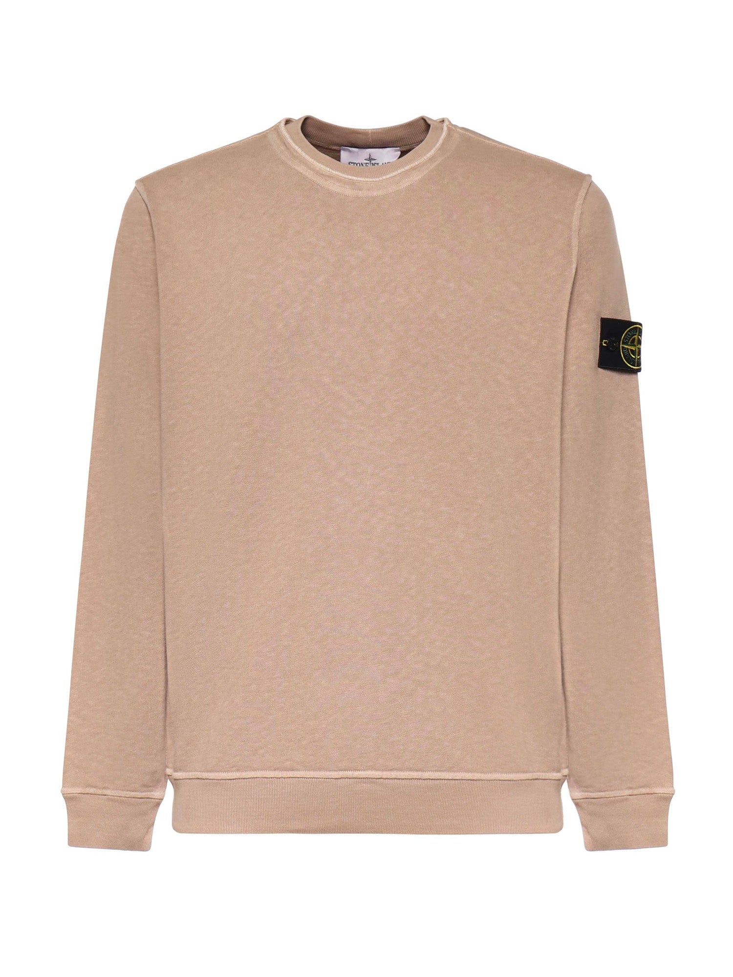 Felpa in cotone malfilé con logo L1S156100034 S0060V019A STONE ISLAND 
