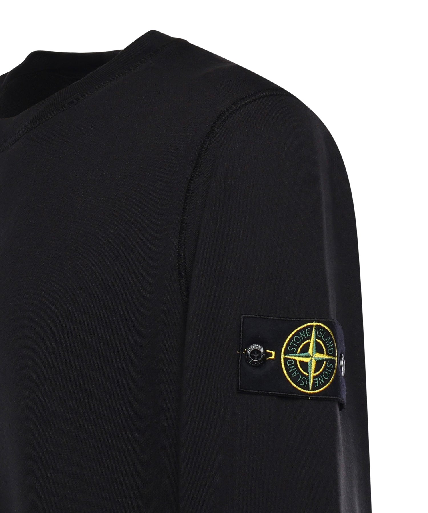 Felpa in cotone con logo L1S156100060 S0051V0029 STONE ISLAND 