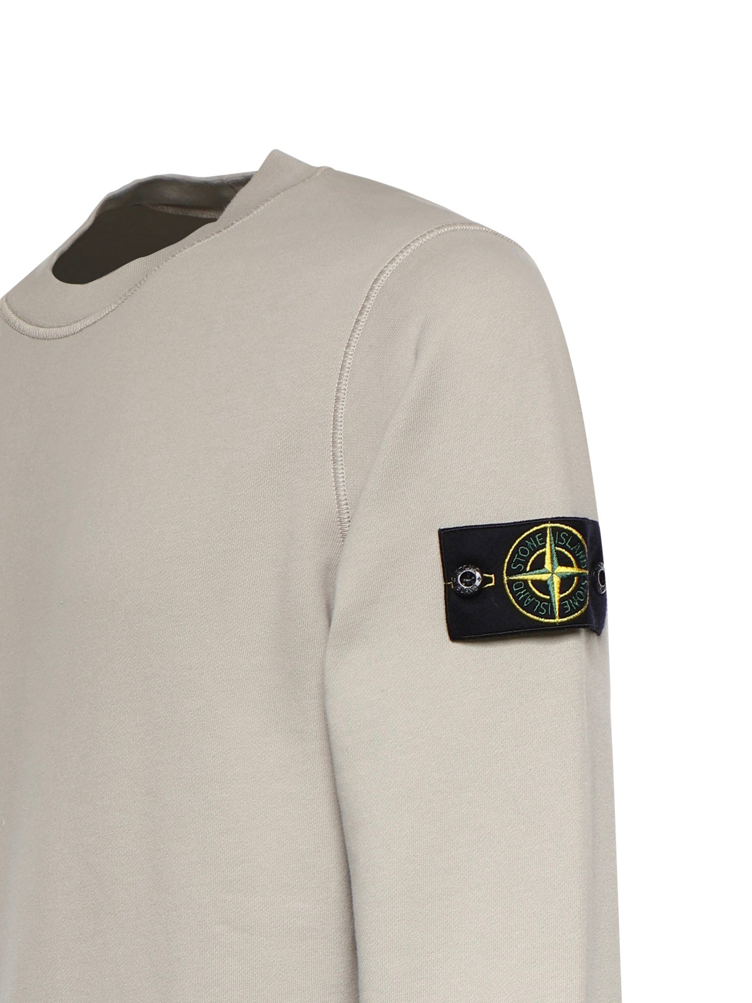 Felpa in cotone con logo L1S156100060 S0051V0061 STONE ISLAND 