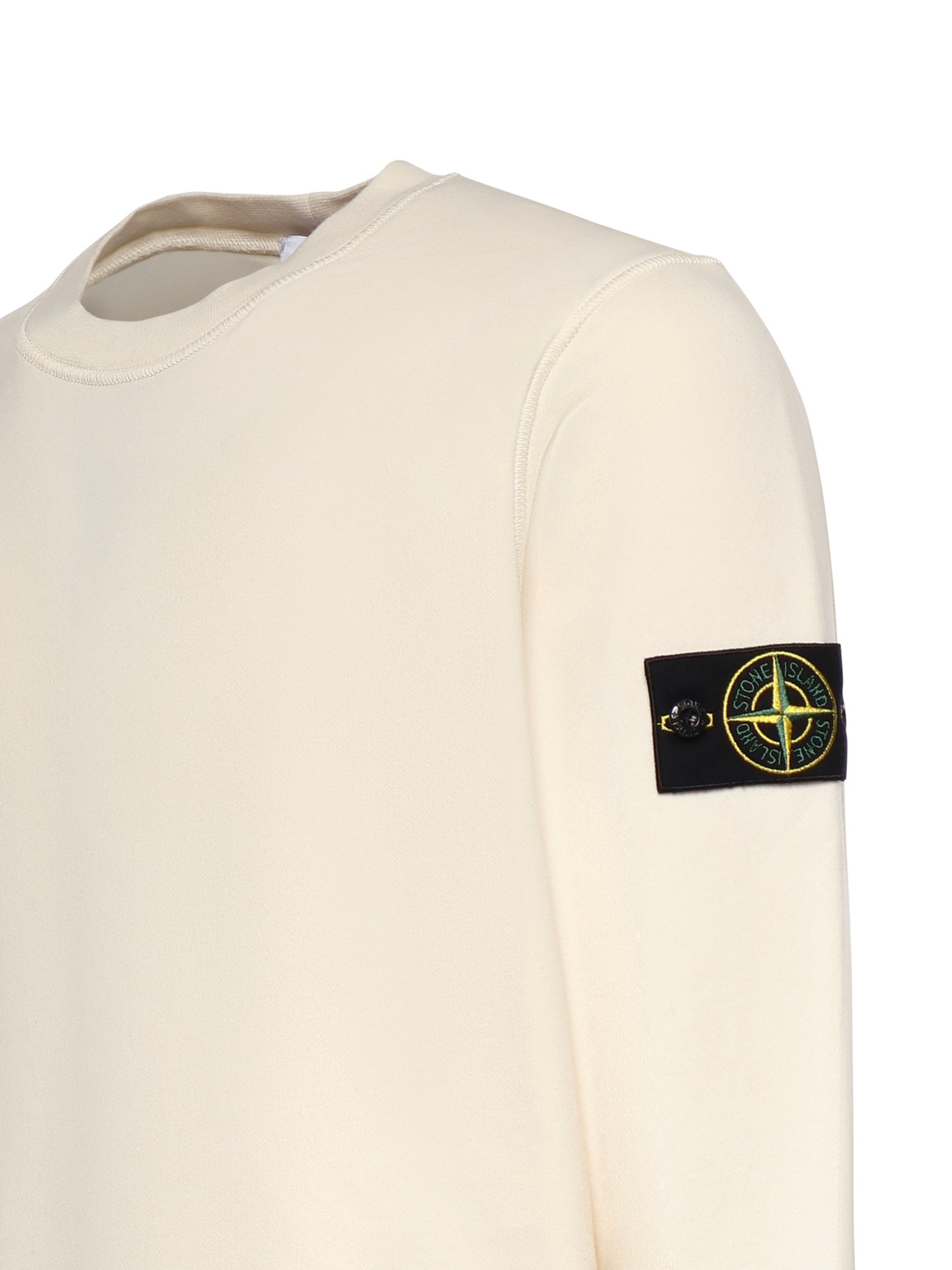 Felpa in cotone con logo L1S156100060 S0051V0093 STONE ISLAND 