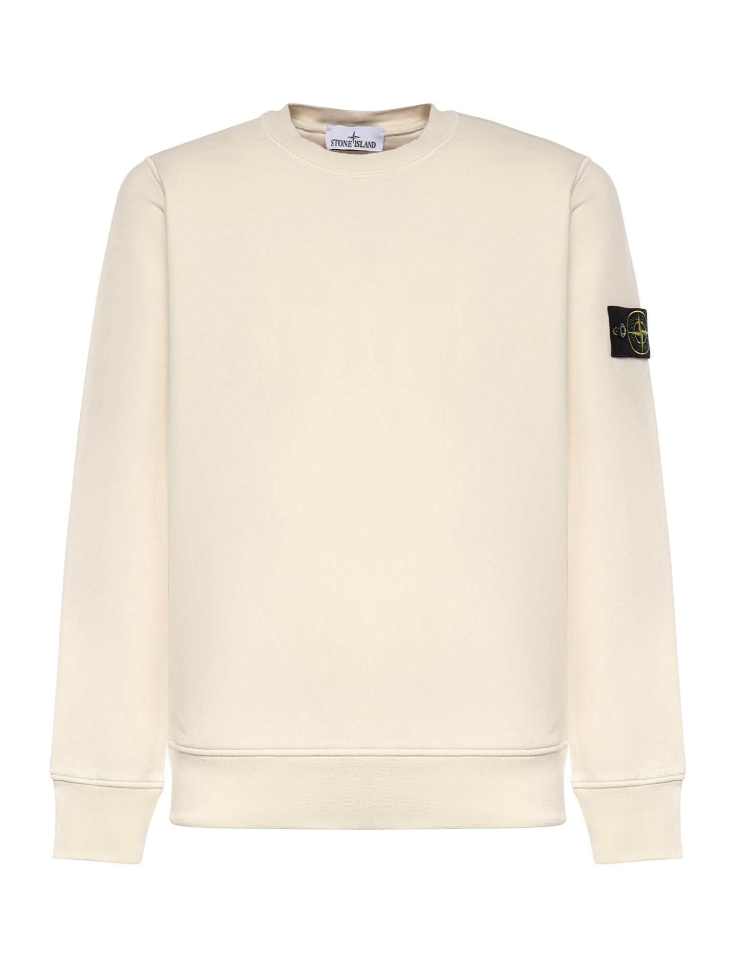 Felpa in cotone con logo L1S156100060 S0051V0093 STONE ISLAND 