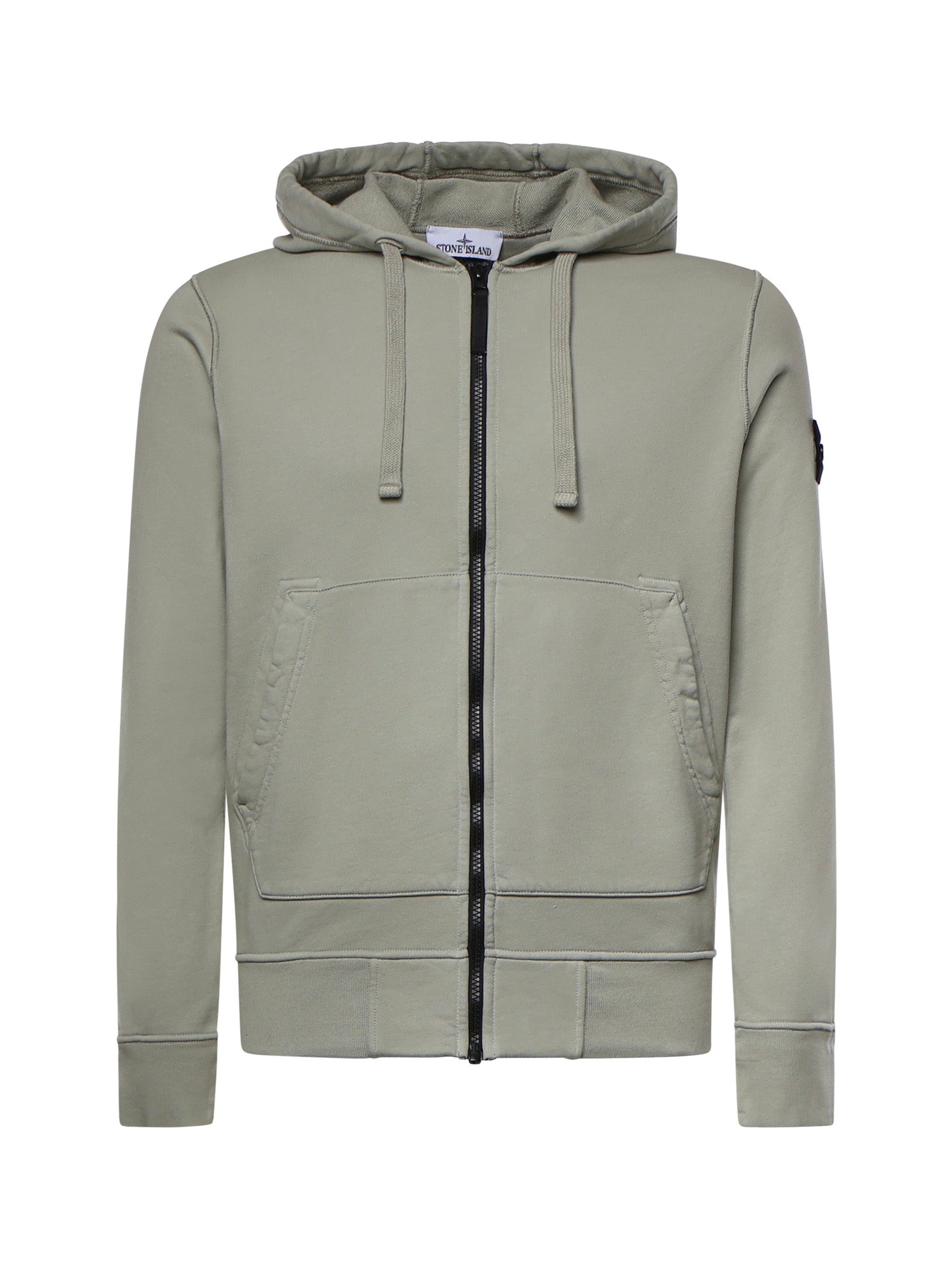 Felpa in cotone con logo L1S156100061 S0051V0055 STONE ISLAND 