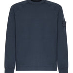 Felpa in cotone stretch con logo L1S156100064 S00F3V002E STONE ISLAND 