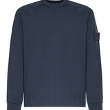 Felpa in cotone stretch con logo L1S156100064 S00F3V002E STONE ISLAND 