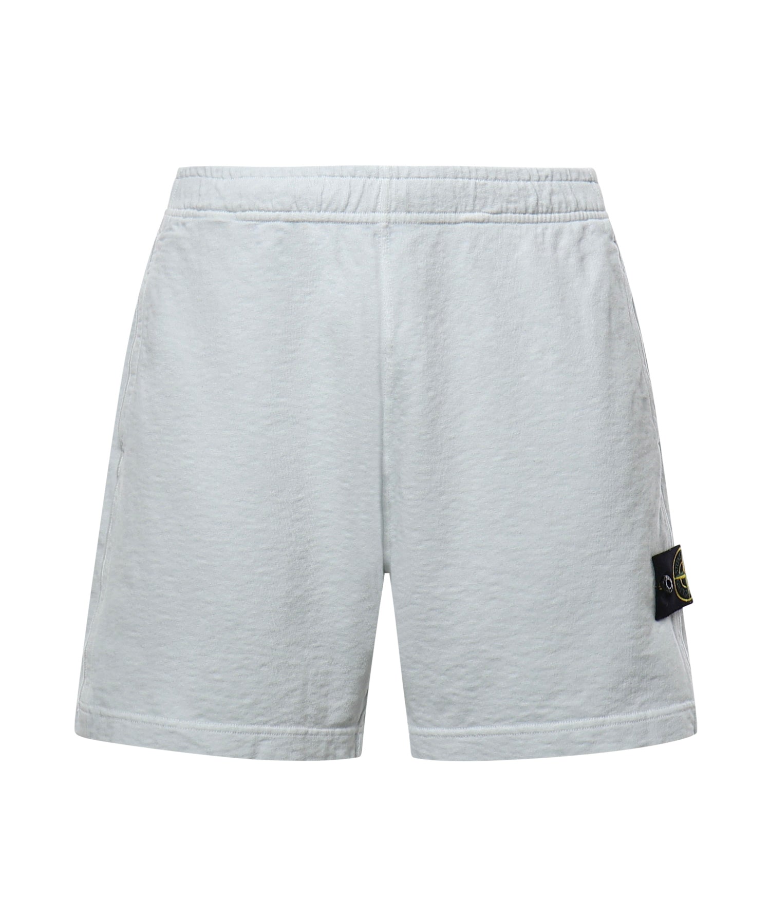 Shorts in cotone con logo L1S156200014 S0060V0141 STONE ISLAND 