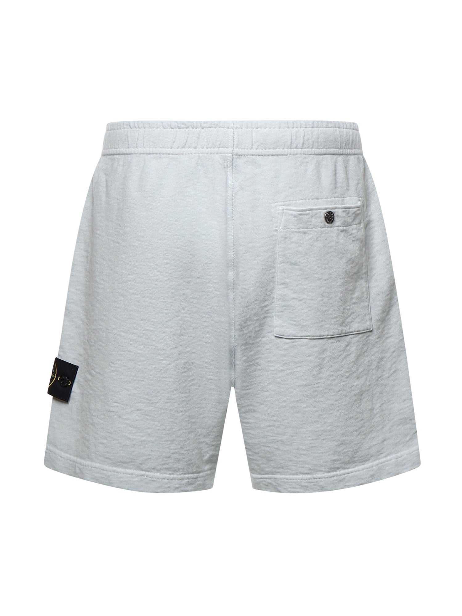 Shorts in cotone con logo L1S156200014 S0060V0141 STONE ISLAND 