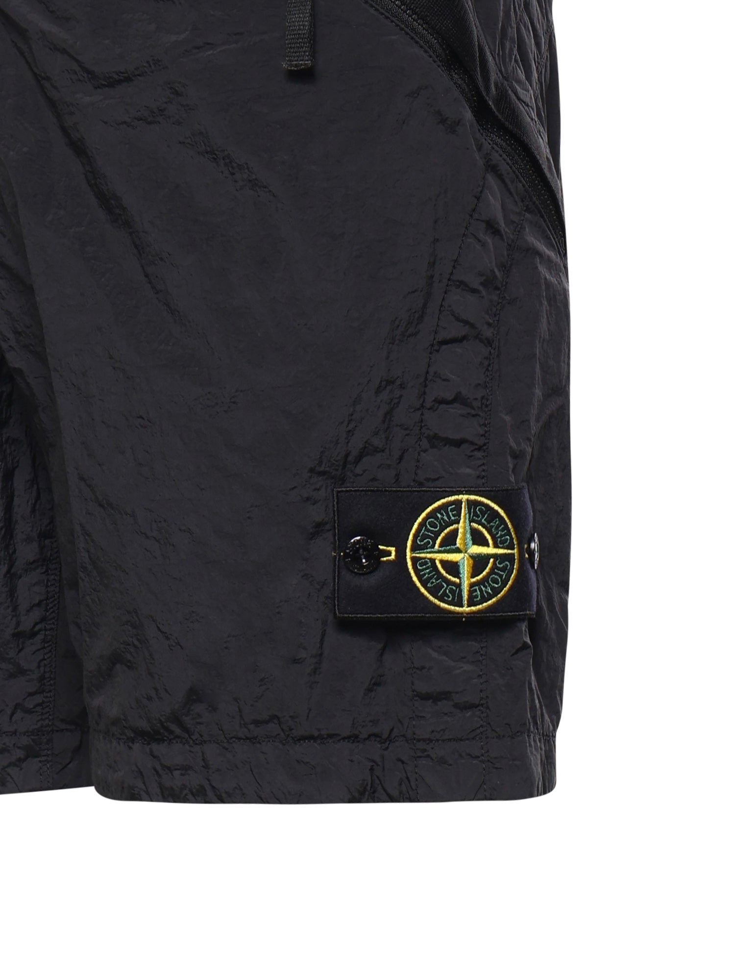 Shorts in nylon metal con logo L1S15L100008 S0019V0029 STONE ISLAND 