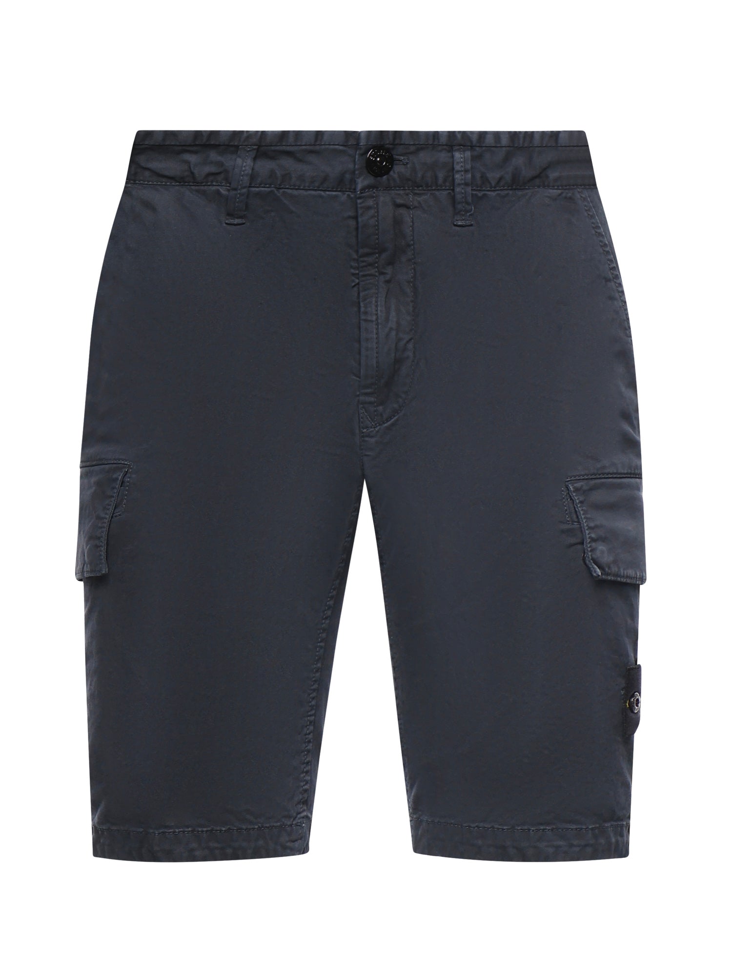 Shorts cargo in cotone con logo L1S15L100018 S0004V0120 STONE ISLAND 