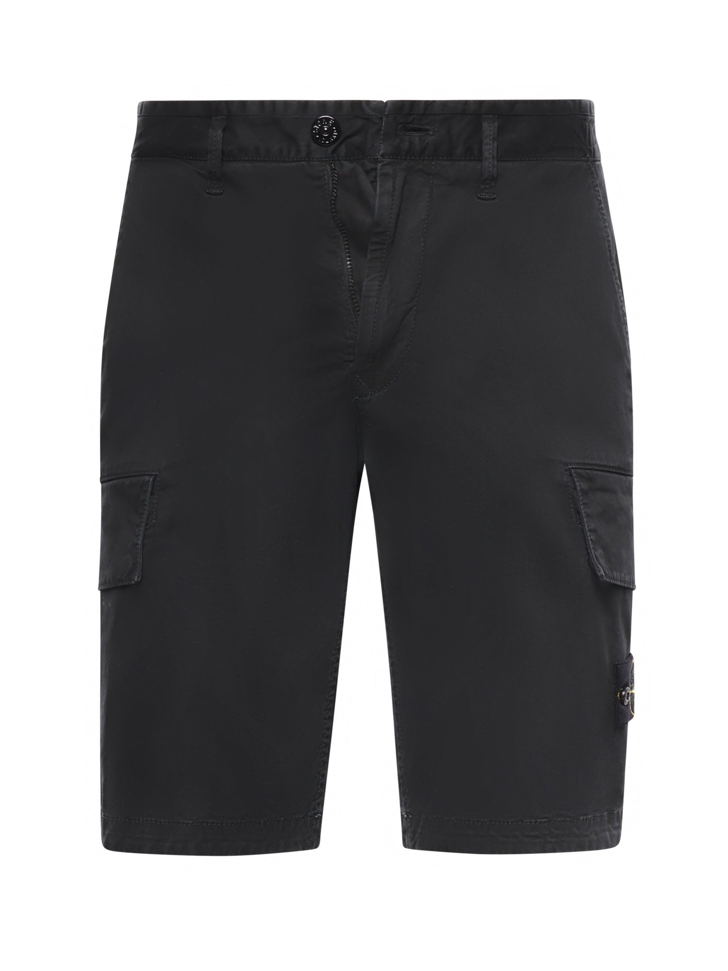 Shorts cargo in cotone con logo L1S15L100018 S0004V0129 STONE ISLAND 