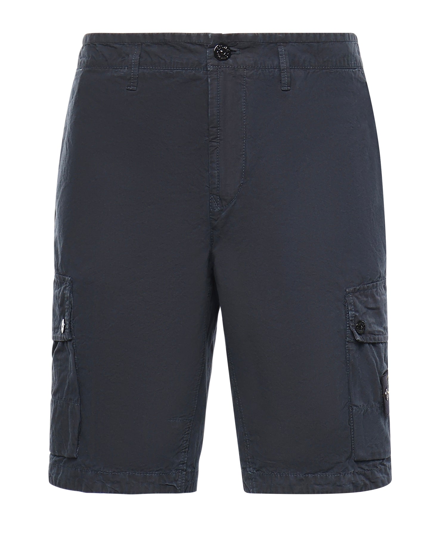 Shorts cargo in cotone con logo L1S15L100019 S00WAV0120 STONE ISLAND 