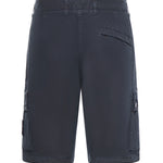 Shorts cargo in cotone con logo L1S15L100019 S00WAV0120 STONE ISLAND 