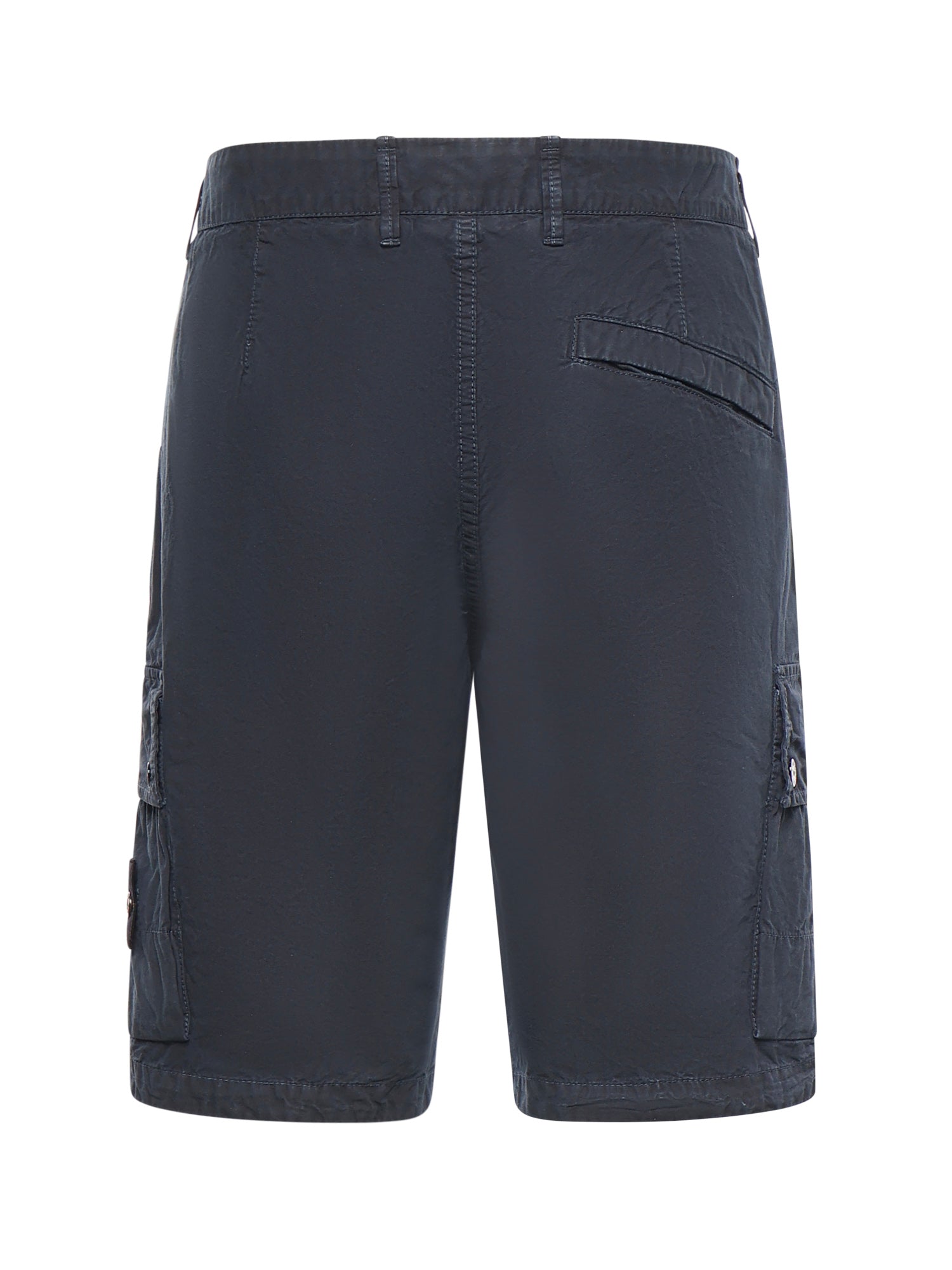 Shorts cargo in cotone con logo L1S15L100019 S00WAV0120 STONE ISLAND 