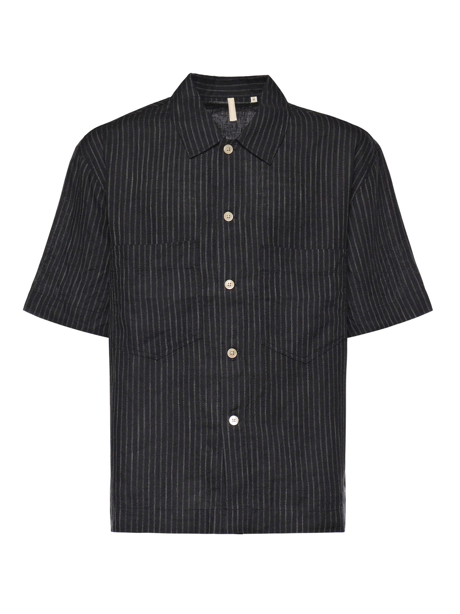 Camicia Adam in lino 1291-1 999 SUNFLOWER 