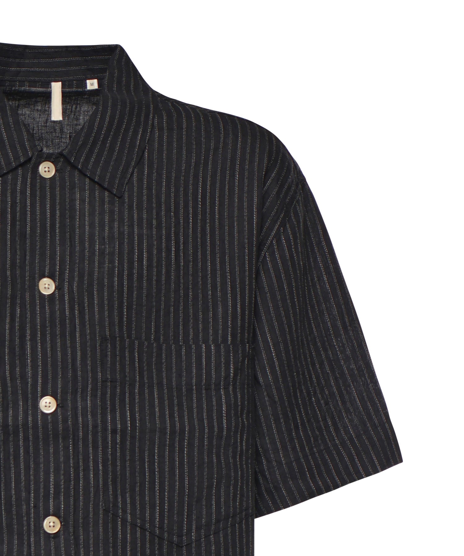 Camicia Adam in lino 1291-1 999 SUNFLOWER 