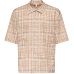 Camicia Adam in cotone e lino 1293-1 150 SUNFLOWER 