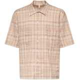 Camicia Adam in cotone e lino 1293-1 150 SUNFLOWER 