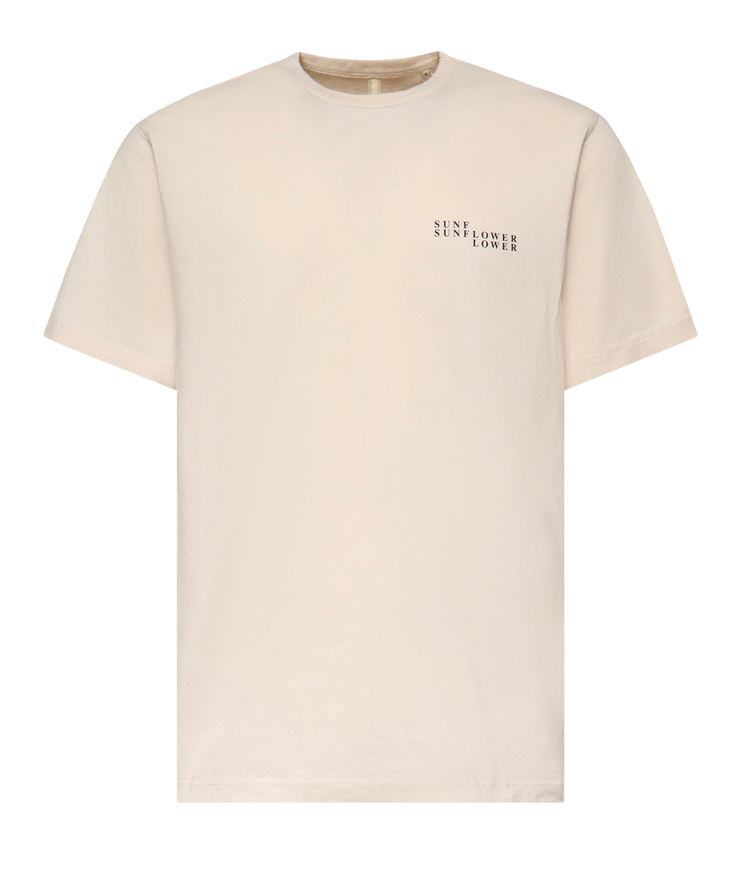 T-shirt in cotone con logo 2054  SUNFLOWER 