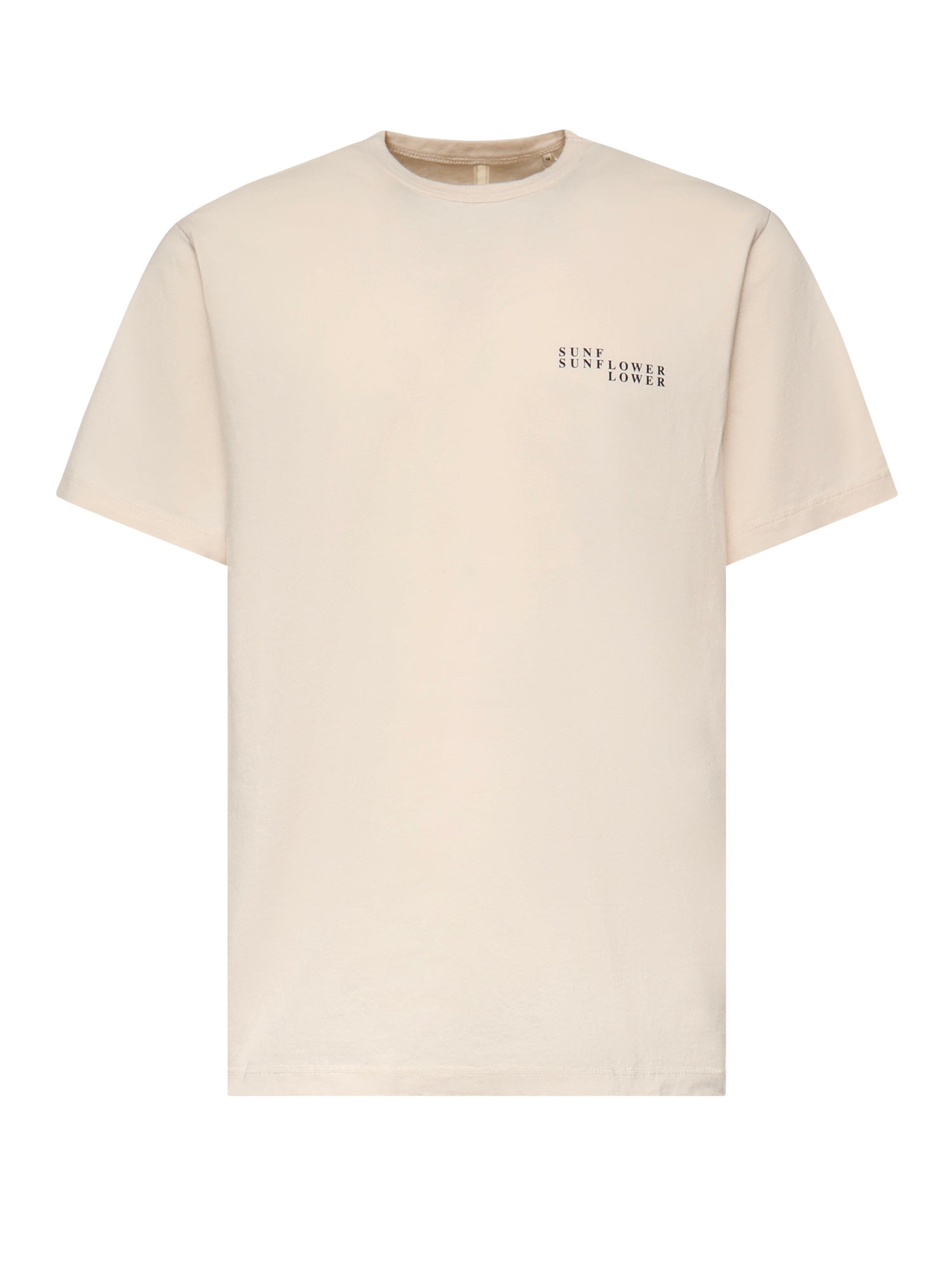 T-shirt in cotone con logo 2054  SUNFLOWER 