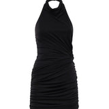 Miniabito Stella in jersey T190116A TJP073BLACK THE ANDAMANE 