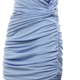 Miniabito Stella in jersey T190116A TJP073CIELO THE ANDAMANE 