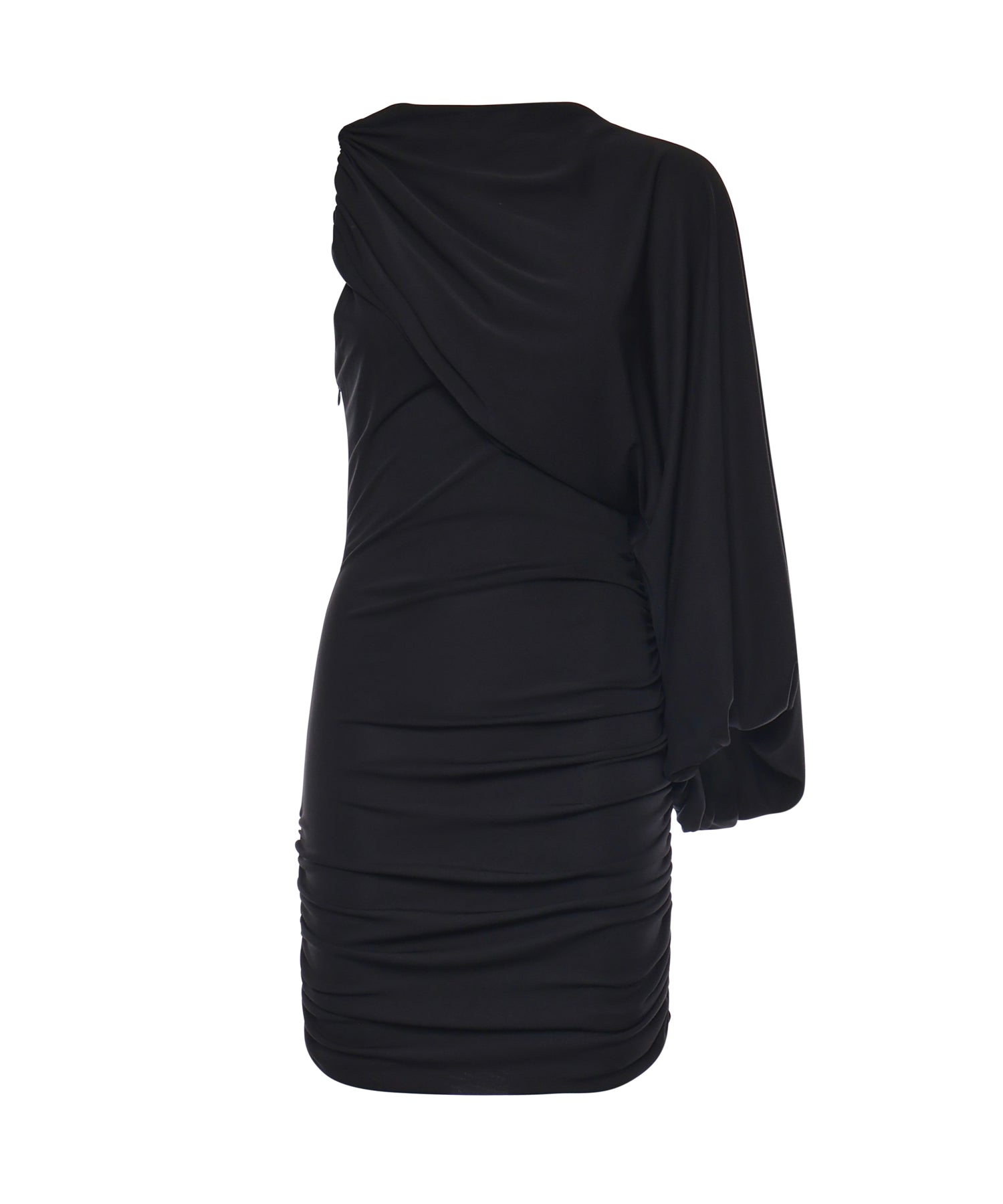 Mini abito Selene monospalla T190121A TJP073BLACK THE ANDAMANE 