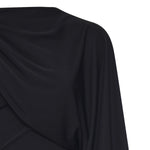 Mini abito Selene monospalla T190121A TJP073BLACK THE ANDAMANE 