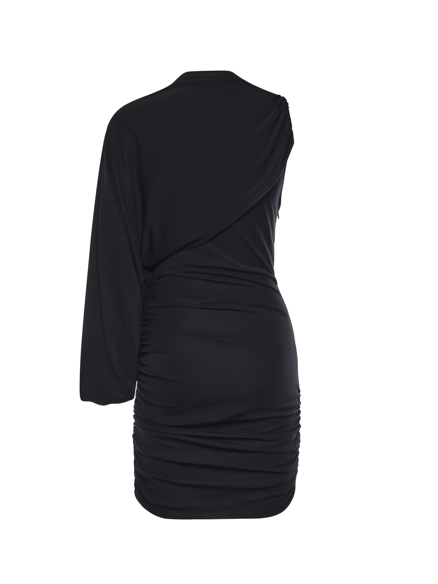 Mini abito Selene monospalla T190121A TJP073BLACK THE ANDAMANE 