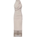 Abito midi Alba T190127A TJP073GREIGE THE ANDAMANE 