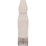 Abito midi Alba T190127A TJP073GREIGE THE ANDAMANE 