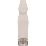 Abito midi Alba T190127A TJP073GREIGE THE ANDAMANE 