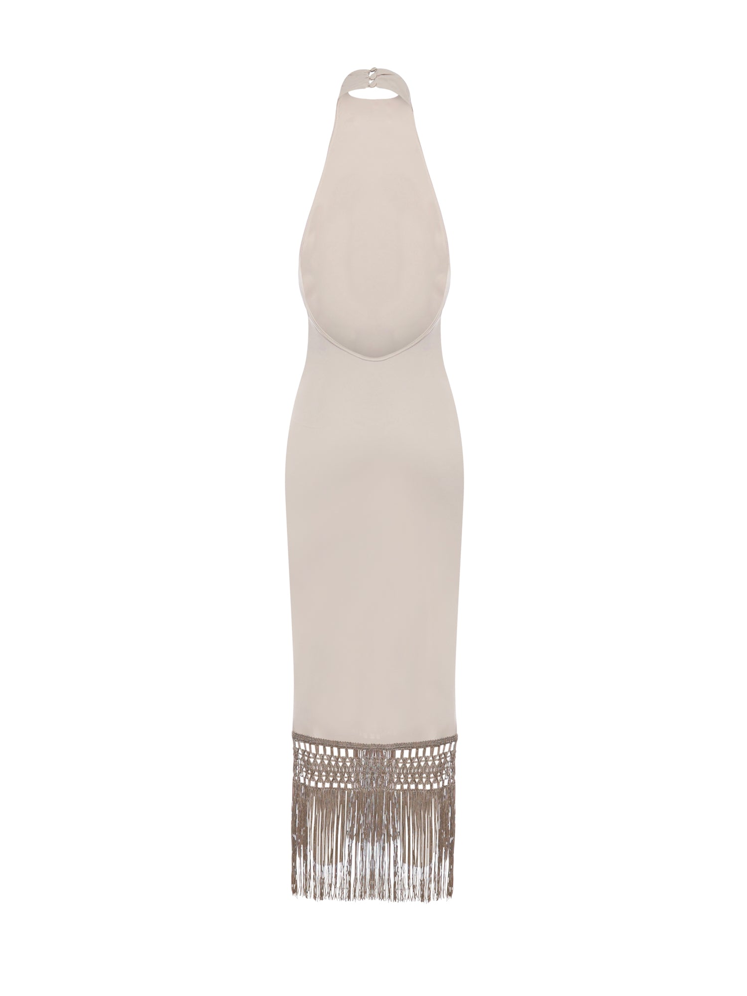 Abito midi Alba T190127A TJP073GREIGE THE ANDAMANE 