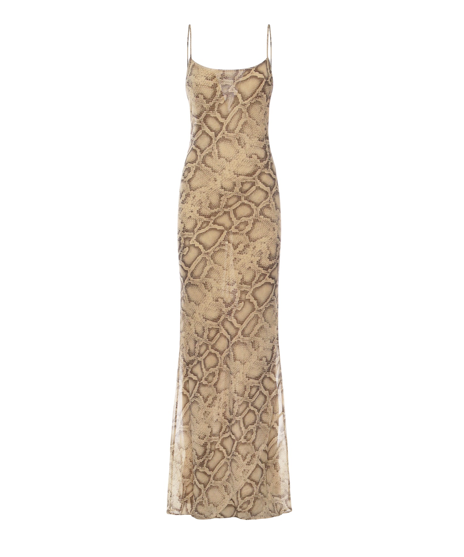 Abito lungo Ninfea T190131A TNP264NATURAL PYTHON THE ANDAMANE 